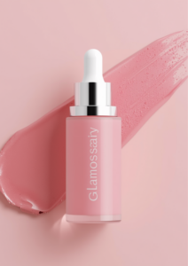 liquid blush makeup bottle with applicator